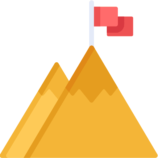 Mission nature mountain mission icon