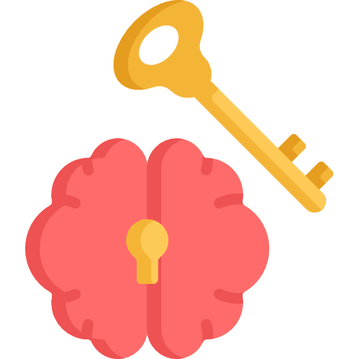 Brain medical healthcare and medical mental icon