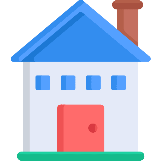 House property architecture and city home icon