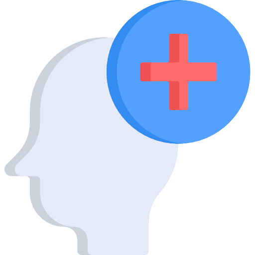 Psychology medical assistance user healthcare and medical icon