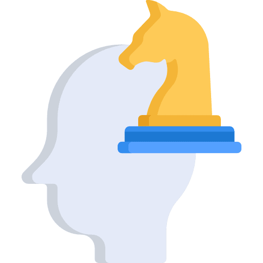 Strategy think user interface icon