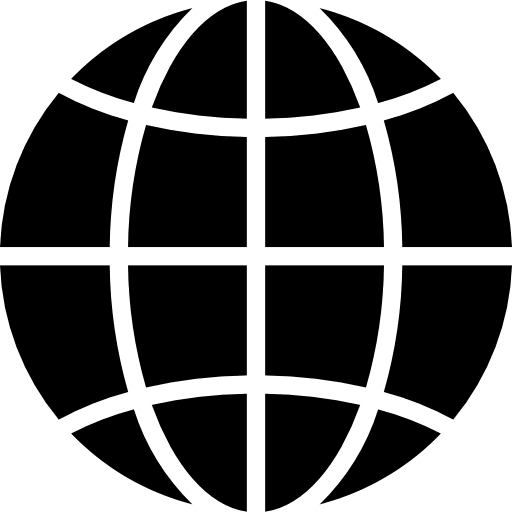 Global global network shape builder web site icon