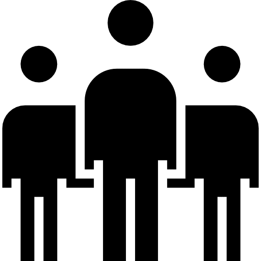 Group users members people icon
