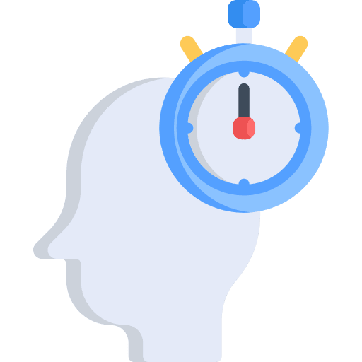 Thinking people gear knowledge icon