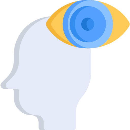 Vision user gestures visualization icon