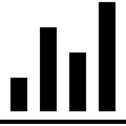 Chart stats chart bar chart icon