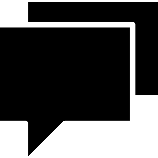 Consulting gear chat bubble communications icon