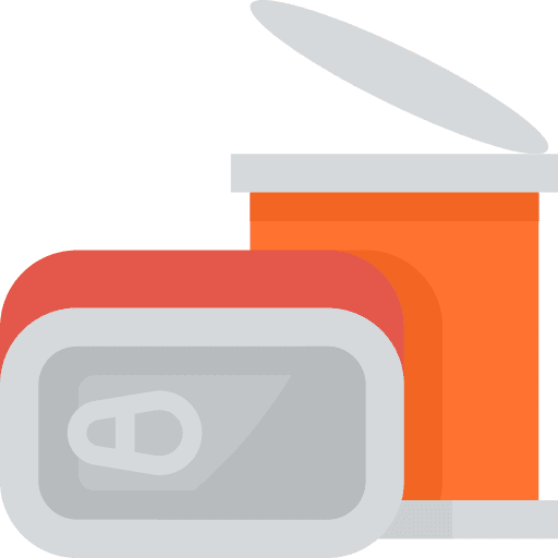 Canned food food and restaurant canned food tinned food icon