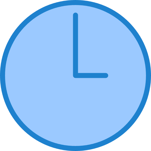 Clock schedule clock interface icon