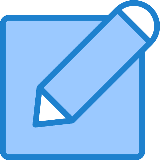 Edit tools pencil notes document icon