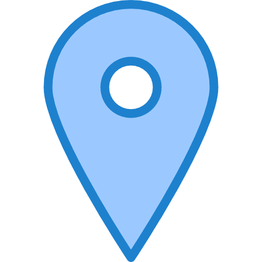 Location pin maps and location geo signs icon