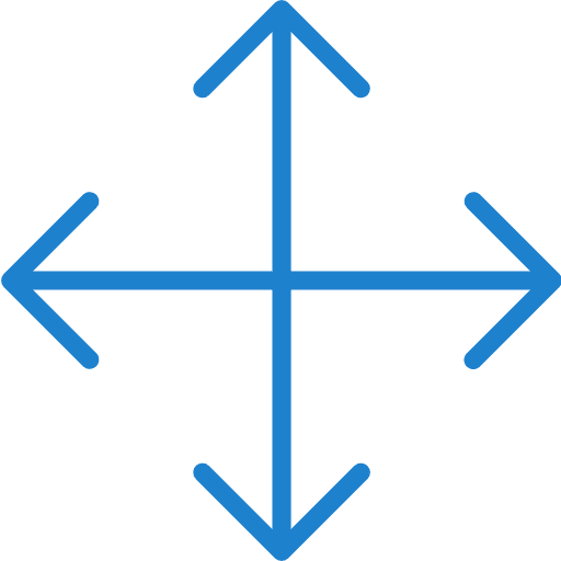 Size cursor ui multimedia option icon
