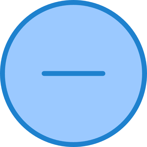 Minus less subtraction ui icon