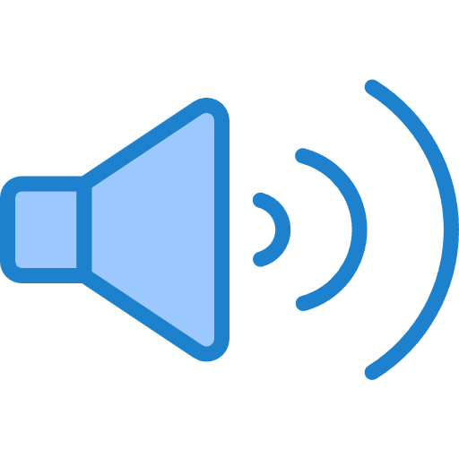 Speakers multimedia option audio multimedia icon