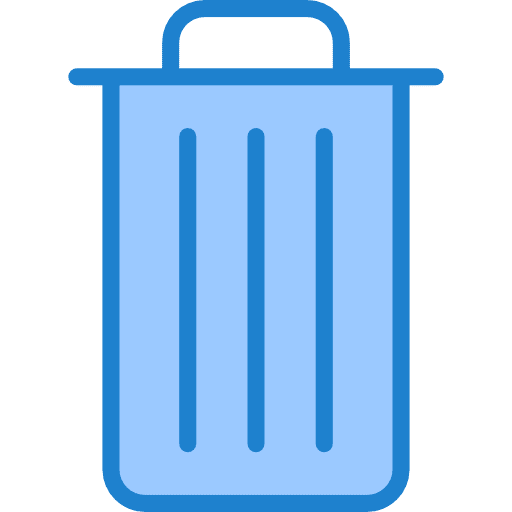 Trash trash garbage interface icon