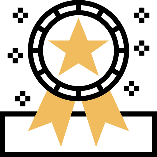 Best seller best reward insignia icon