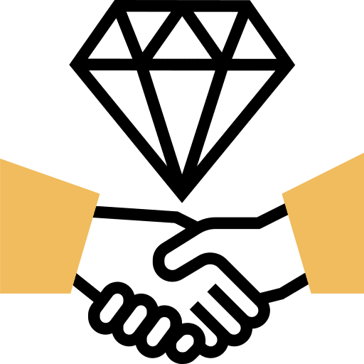 Premium payment luxury agreement icon