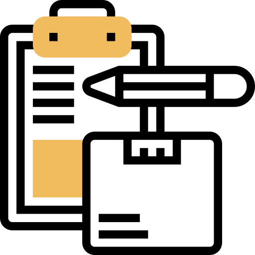 Planning work strategic planning icon