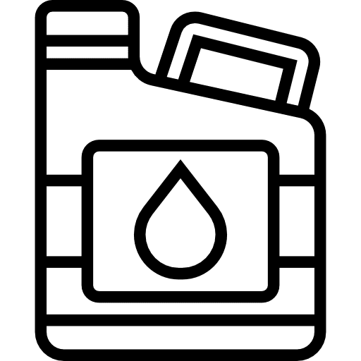 Kerosene kerosene liquid flammable icon