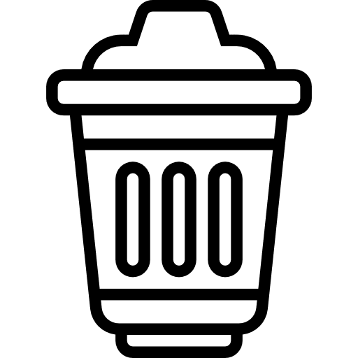 Trash trash can ecology and environment trash icon