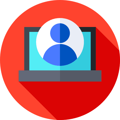 Video call screen video call communication icon