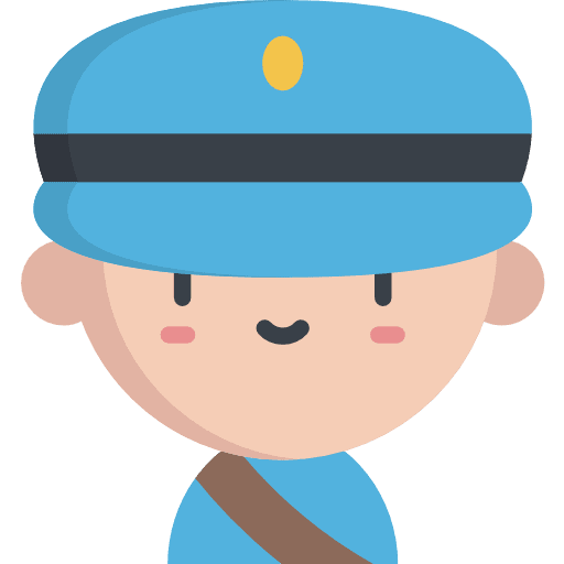 Postman communication professions and jobs person icon
