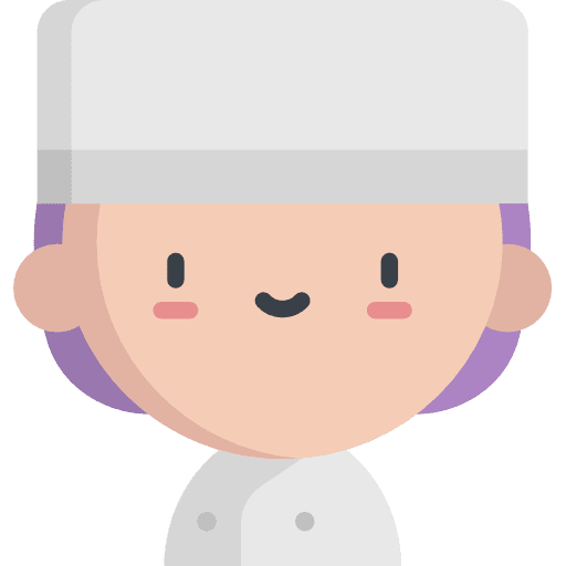 Chef person restaurant smile icon