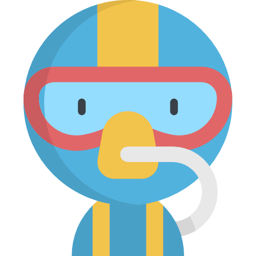 Diver diver avatar sporty icon