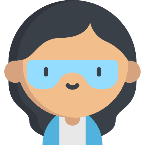 Scientist professional uniform scientist icon