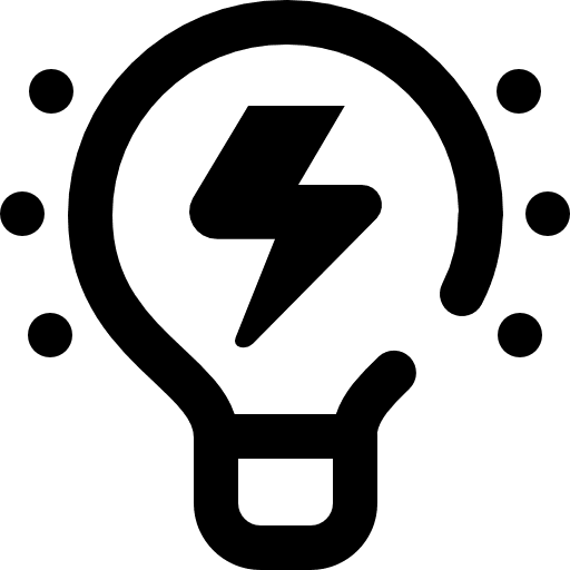 Idea brainstorm think interface icon