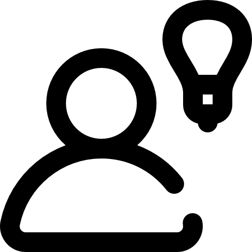 Idea education thinking think icon
