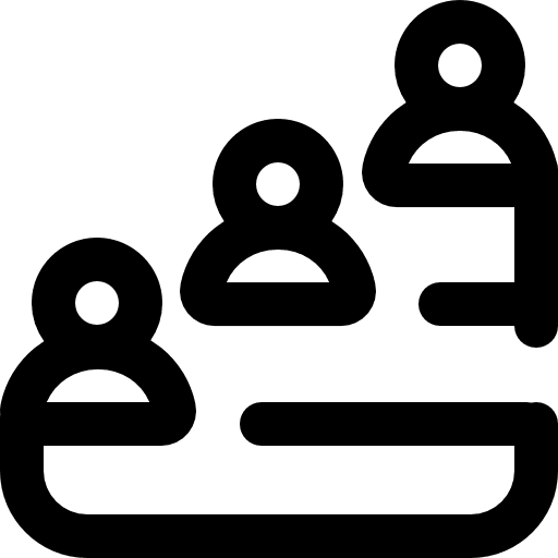 Hierarchical structure hierarchical structure networking people icon