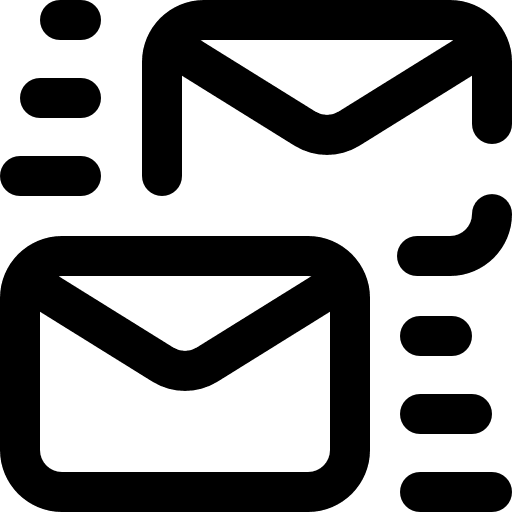 Mailing email mail envelopes icon