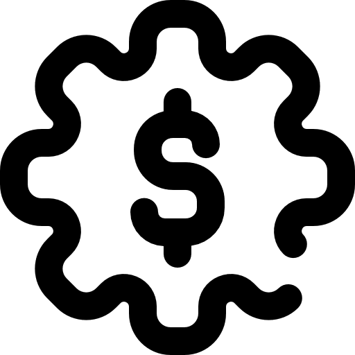 Settings settings bank setup icon