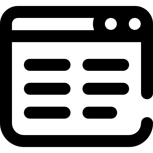 Browser website world wide web multimedia icon