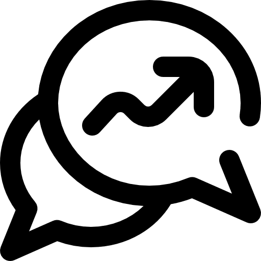 Chat speech bubble communications bubble speech icon