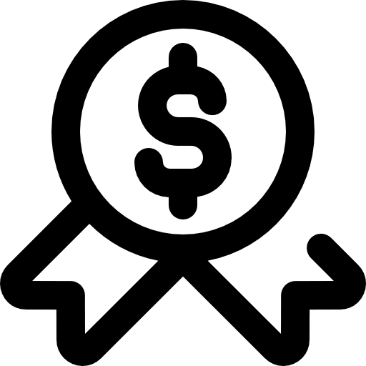 Reward medal business and finance reward icon