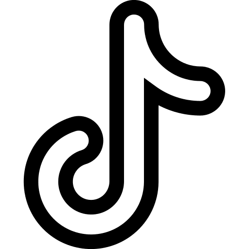 Tik tok logo brand logotype icon