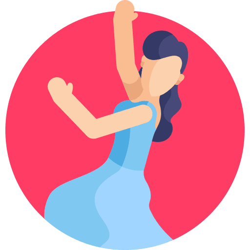 Salsa dancing festival dance icon