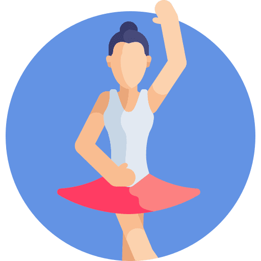 Ballet dance peple people icon