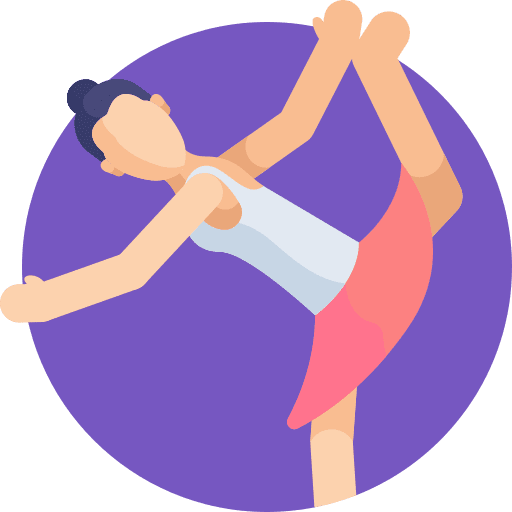 Ballet music dancing art and design icon