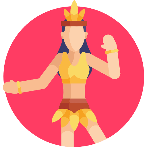 Samba art and design dancer people icon