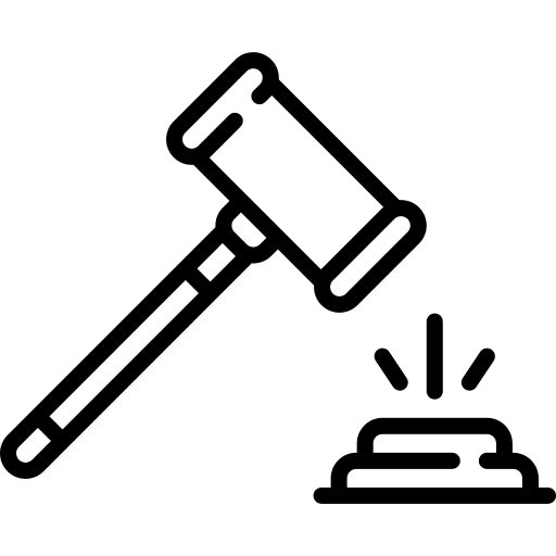 Gavel miscellaneous judge justice icon