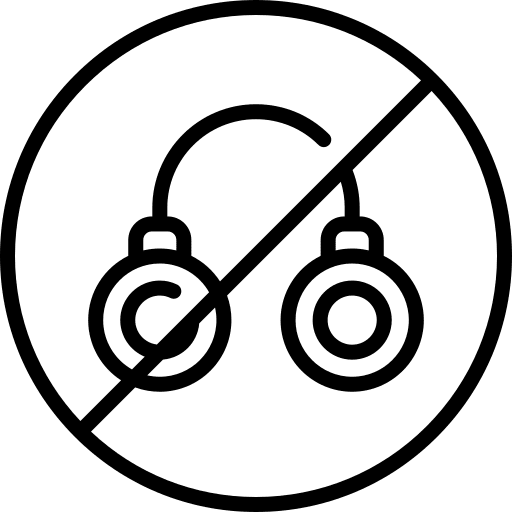 Handcuffs security arrest jail icon