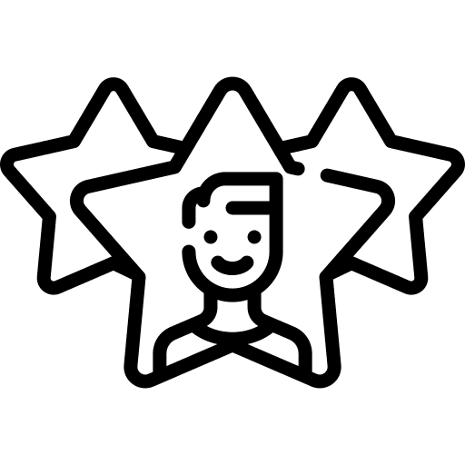 Stars rate favourite stars icon