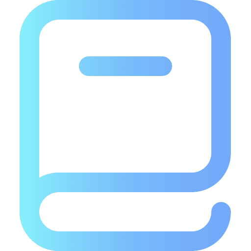 Book literature library study icon