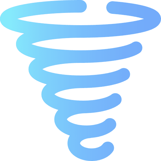 Tornado hurricane vortex tornado icon