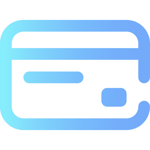 Credit card business and finance pay credit card icon