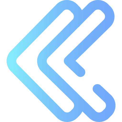 Left chevron left arrow direction arrows icon