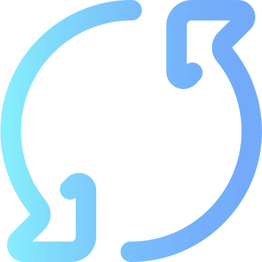 Refresh multimedia orientation multimedia option icon